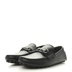 Gucci Soft Clove Calfskin Mens Horsebit Driver Loafers 9 Black