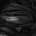 Balenciaga Arena Calfskin Nylon Medium Monaco Chain Shoulder Bag Optic White