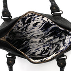 Balenciaga Craquele Calfskin Classic Hardware First Black
