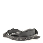 Balenciaga Agneau Arena Le Cagole Shoulder Bag XS Dark Grey
