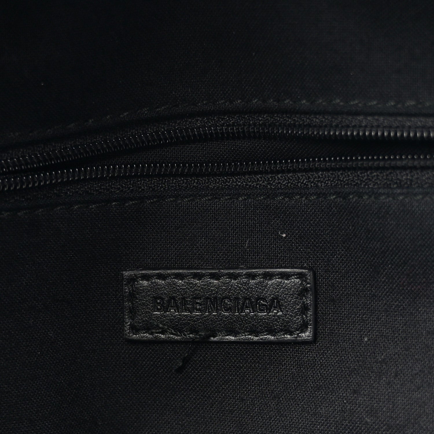 Balenciaga Canvas Crystal Embellished Eiffel Tower Explorer Backpack S Black