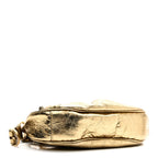Balenciaga Metallic Agneau Arena Le Cagole Shoulder Bag XS Gold