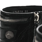 Balenciaga Agneau Arena Cagole 90mm Ankle Boots 39 Black
