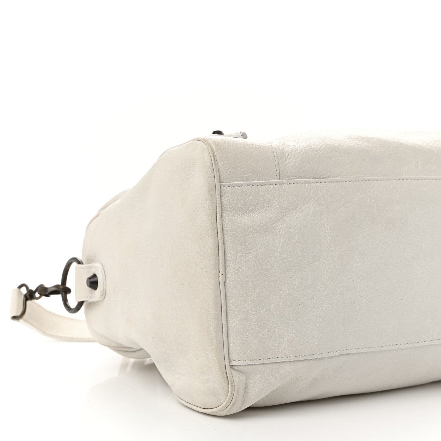 Balenciaga Agneau Classic Hardware Twiggy White