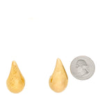 Bottega Veneta Sterling Silver Small Drop Earrings Gold