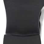 Prada Vernice Triangle 50mm Loafers 39.5 Black