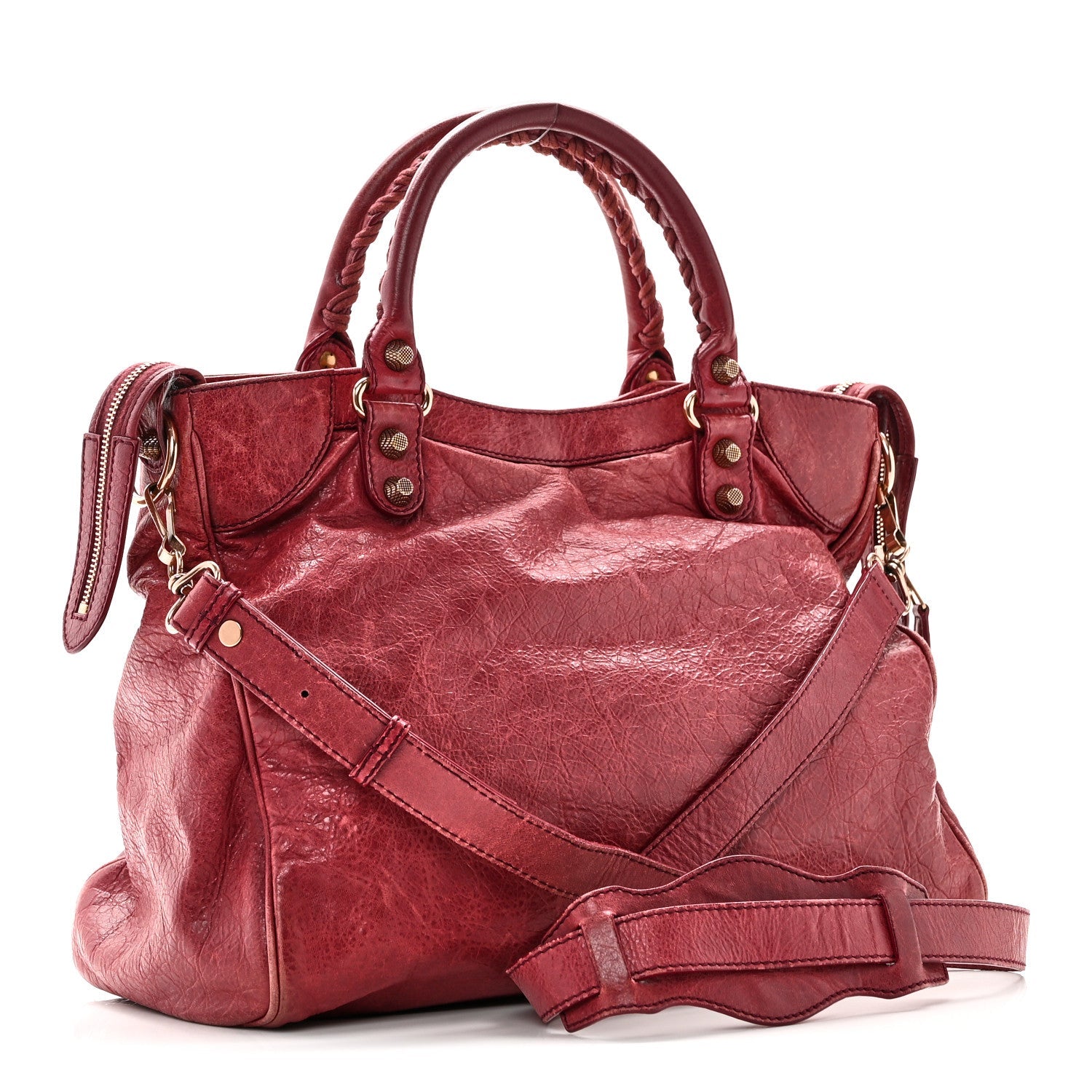Balenciaga Agneau Giant 12 Rose Gold Hardware Velo Cassis