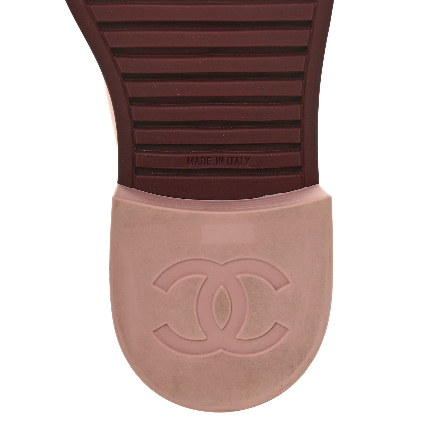 Chanel Lambskin Quilted CC Turnlock Loafers 35.5 Dark Pink