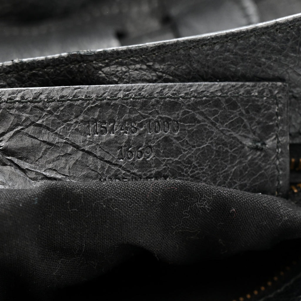 Balenciaga Agneau Classic Hardware City Black