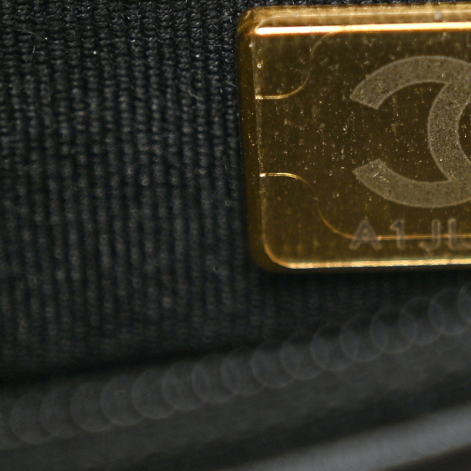 Chanel Shiny Aged Calfskin Quilted Nano Kelly Shopper Black