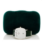 Gucci Stainless Steel Calfskin 35mm Grip Quartz Watch Green