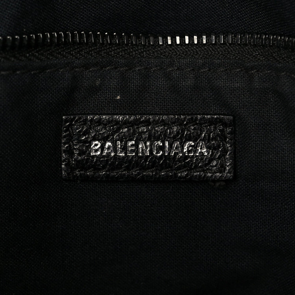 Balenciaga Agneau Arena Classic Black Hardware S City Black