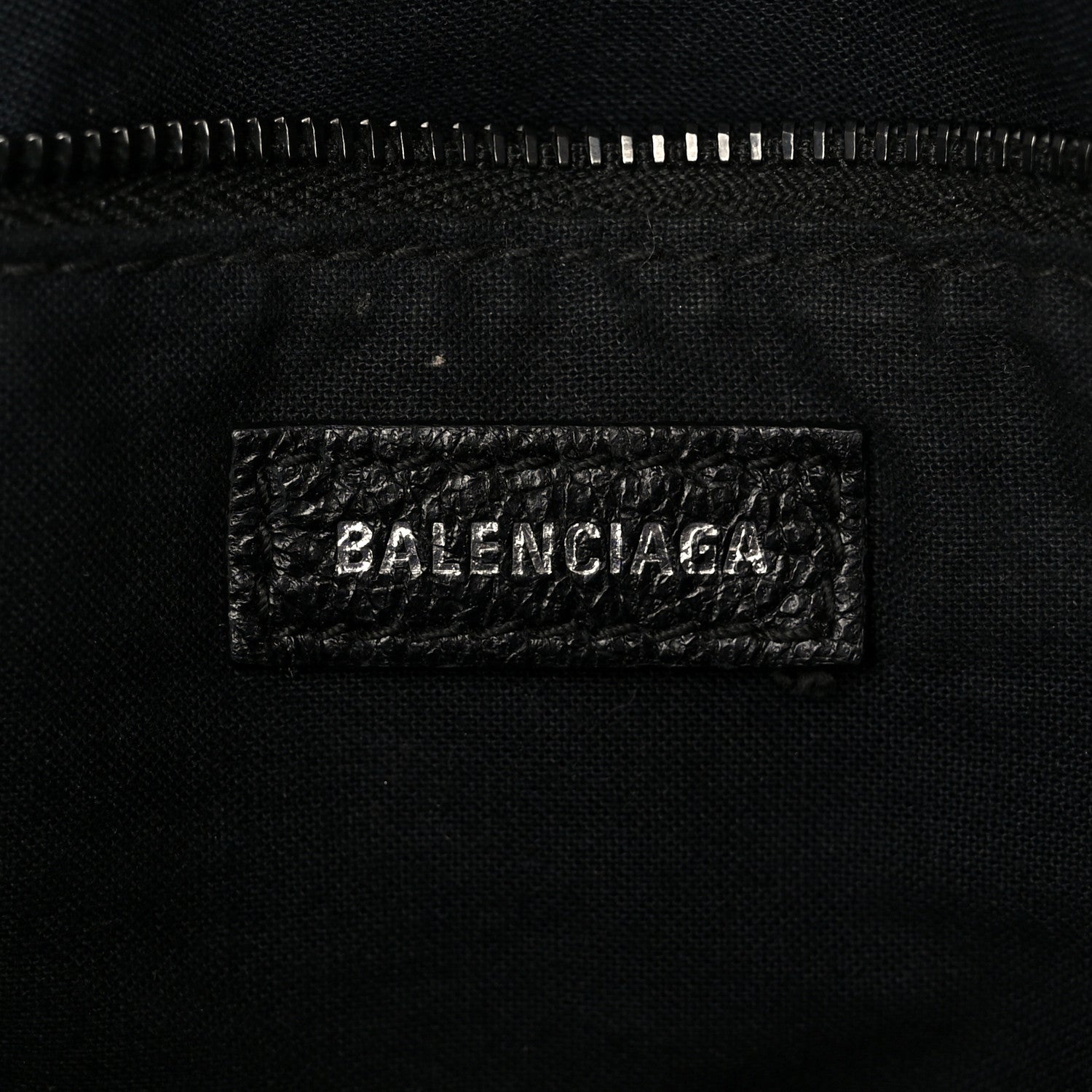 Balenciaga Agneau Arena Classic Black Hardware S City Black