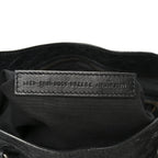 Balenciaga Agneau Arena Storico Classic Hardware Medium Le City Black