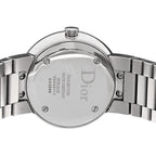 Christian Dior Stainless Steel Diamond Bezel Mother of Pearl 33mm La D De Dior Quartz Watch