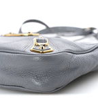 Balenciaga Chevre Gold Metallic Edge Hardware Hip Gris Acier