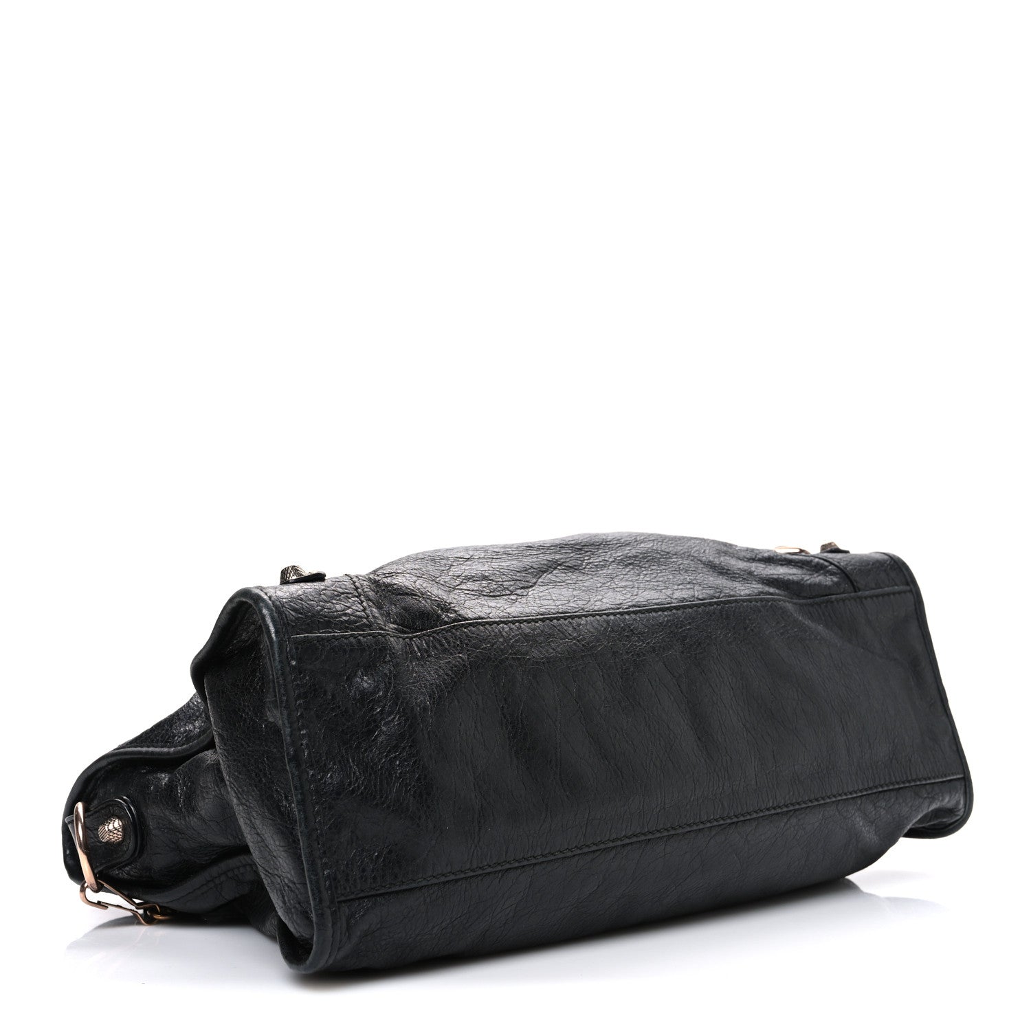 Balenciaga Agneau Giant 12 Rose Gold Hardware City Black