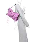 Balenciaga Agneau Classic Hardware City Rose Berlingot