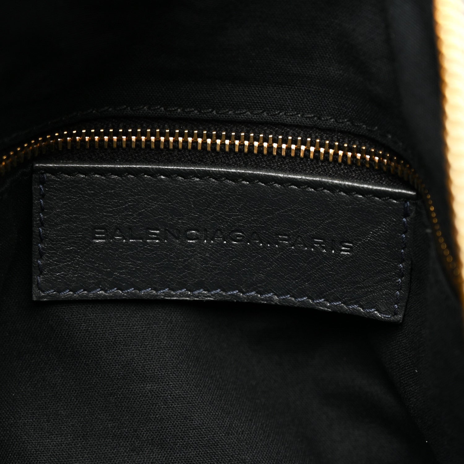 Balenciaga Agneau Giant 12 Gold Hardware Work Anthracite