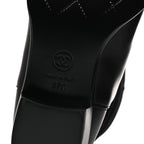 Chanel Suede Calfskin CC Short Boots 37 Black