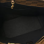 Balenciaga Coated Canvas BB Monogram Large Signature East West Shopper Bag Beige Brown