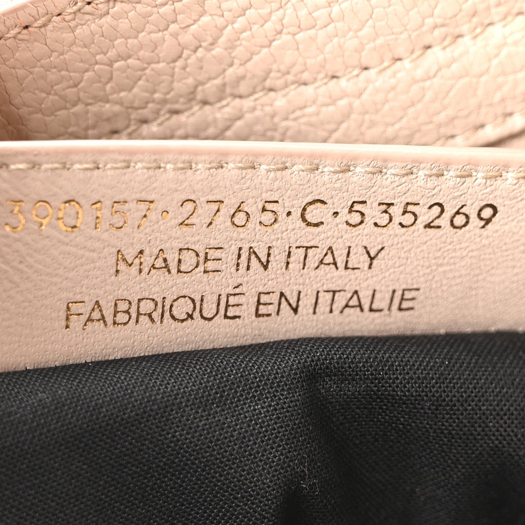 Balenciaga Chevre Gold Metallic Edge Hardware Velo Beige Praline