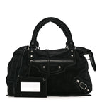 Balenciaga Baby Daim Suede Classic Hardware Town Black