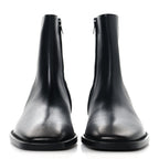 Balenciaga Calfskin Soft Rim Ankle Booties 37 Black