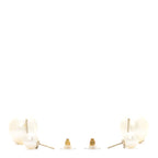 Chanel Pearl CC Drop Earrings Gold