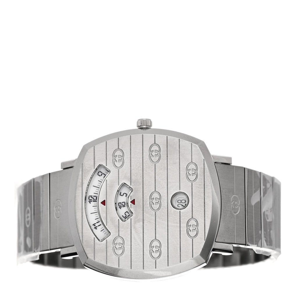 Gucci Stainless Steel 38mm Grip Quartz Watch