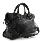 Balenciaga Agneau Giant 12 Gold Hardware City Black