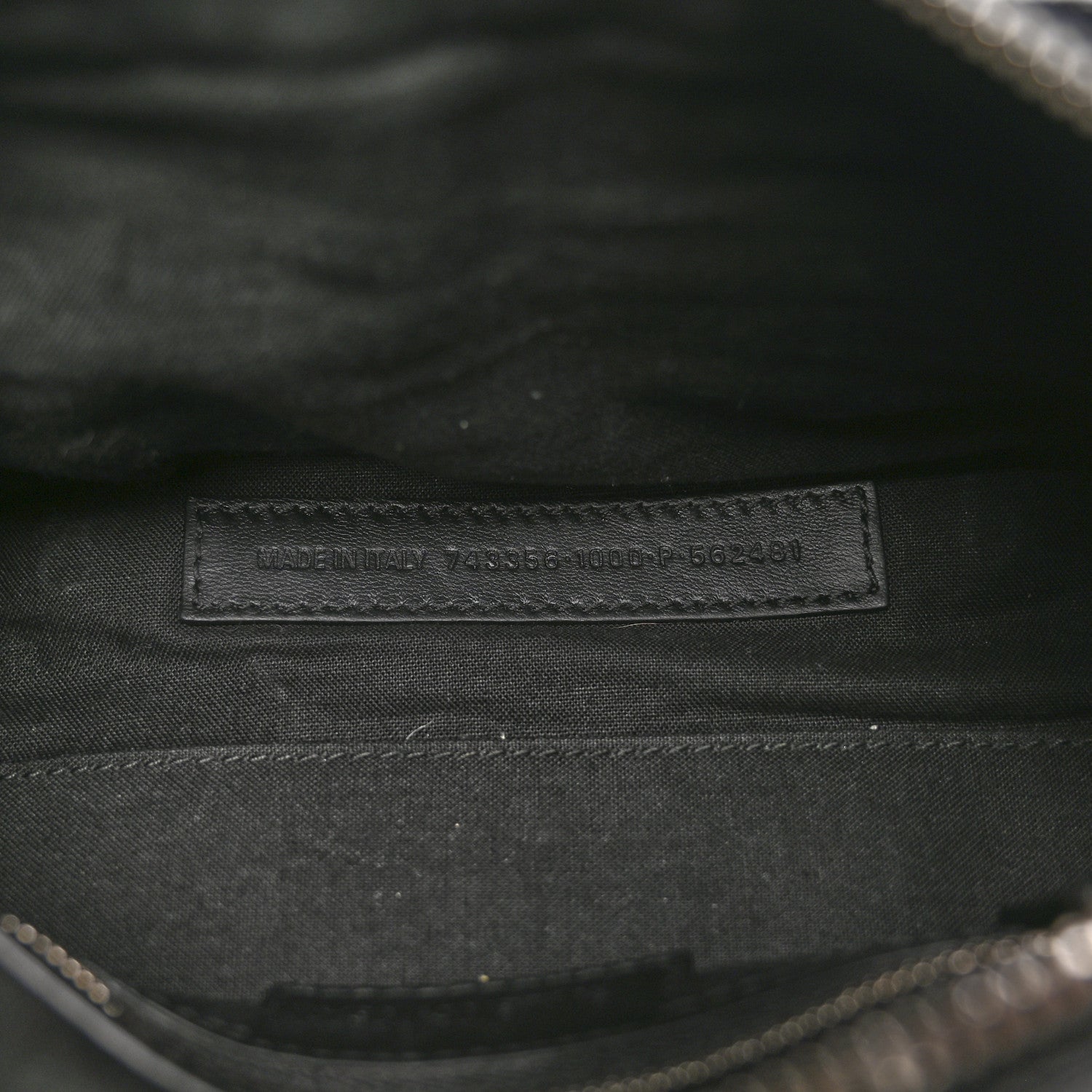 Balenciaga Agneau Arena Mini Le Cagole Duffle Crossbody Bag Black