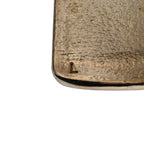 Saint Laurent Brass Organic Oversized Cuff Bracelet L Argent Brilliant