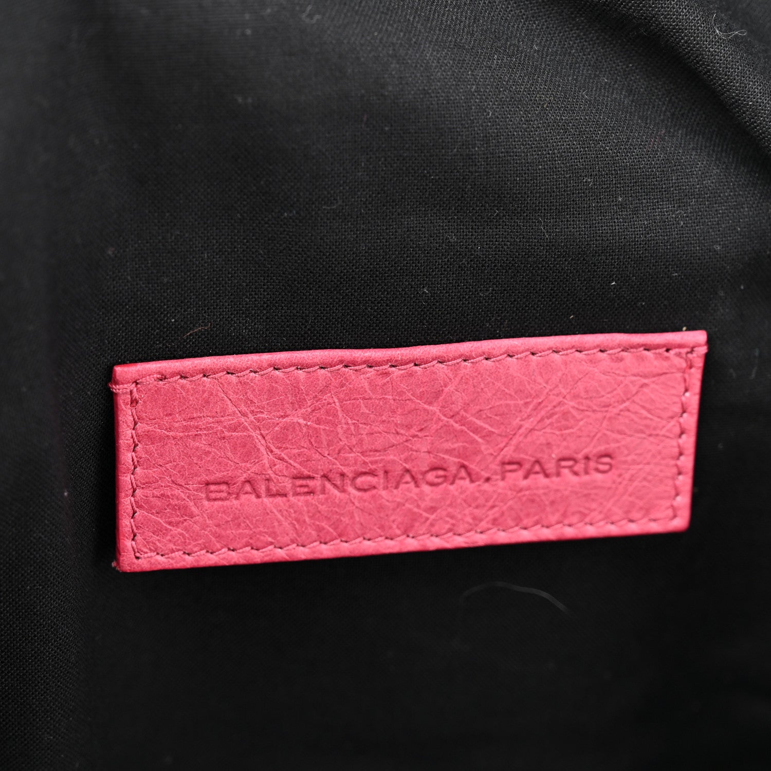 Balenciaga Agneau Classic Hardware Briefcase Tote Pivoine