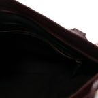 Balenciaga Agneau Arena Storico Classic Hardware Small Le City Dark Burgundy