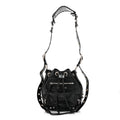 Balenciaga Agneau Arena Le Cagole Bucket Bag XS Black