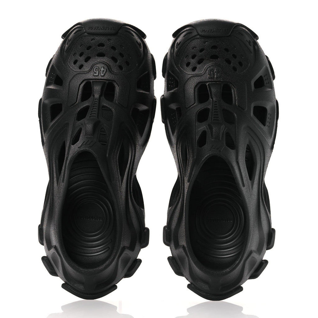 Balenciaga EVA Molded Mens HD Mules 45 Black
