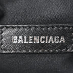 Balenciaga Bleached Denim BB Monogram Le Cagole Shoulder Bag XS Blue