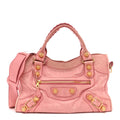 Balenciaga Agneau Giant 21 Gold Hardware City Bubblegum
