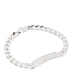 Gucci Sterling Silver GG ID Chain Bracelet