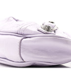 Balenciaga Agneau Arena Le Cagole Mini Purse With Chain Lilac