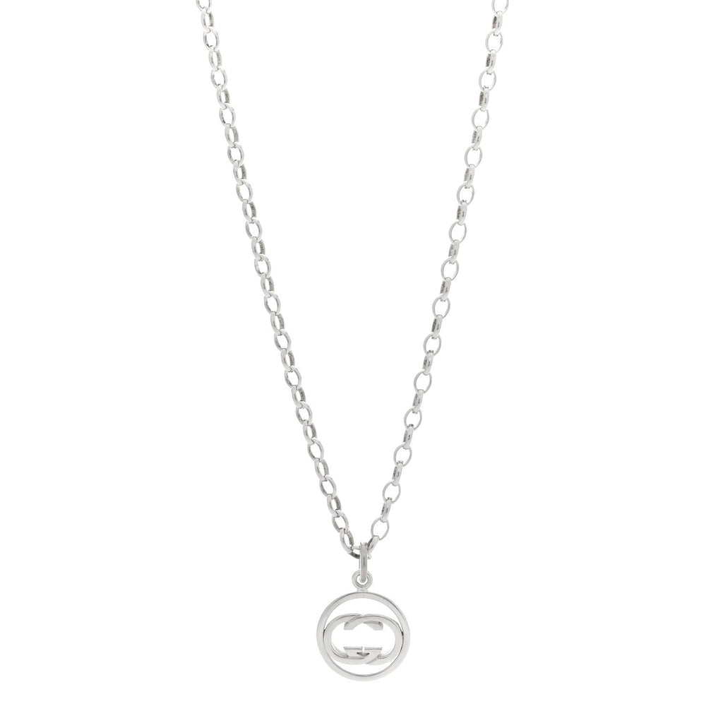 Gucci Sterling Silver Britt Necklace