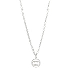 Gucci Sterling Silver Britt Necklace