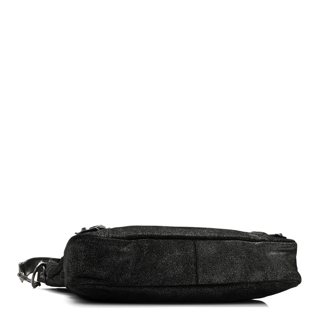 Balenciaga Craquele Calfskin Classic Hardware First Black