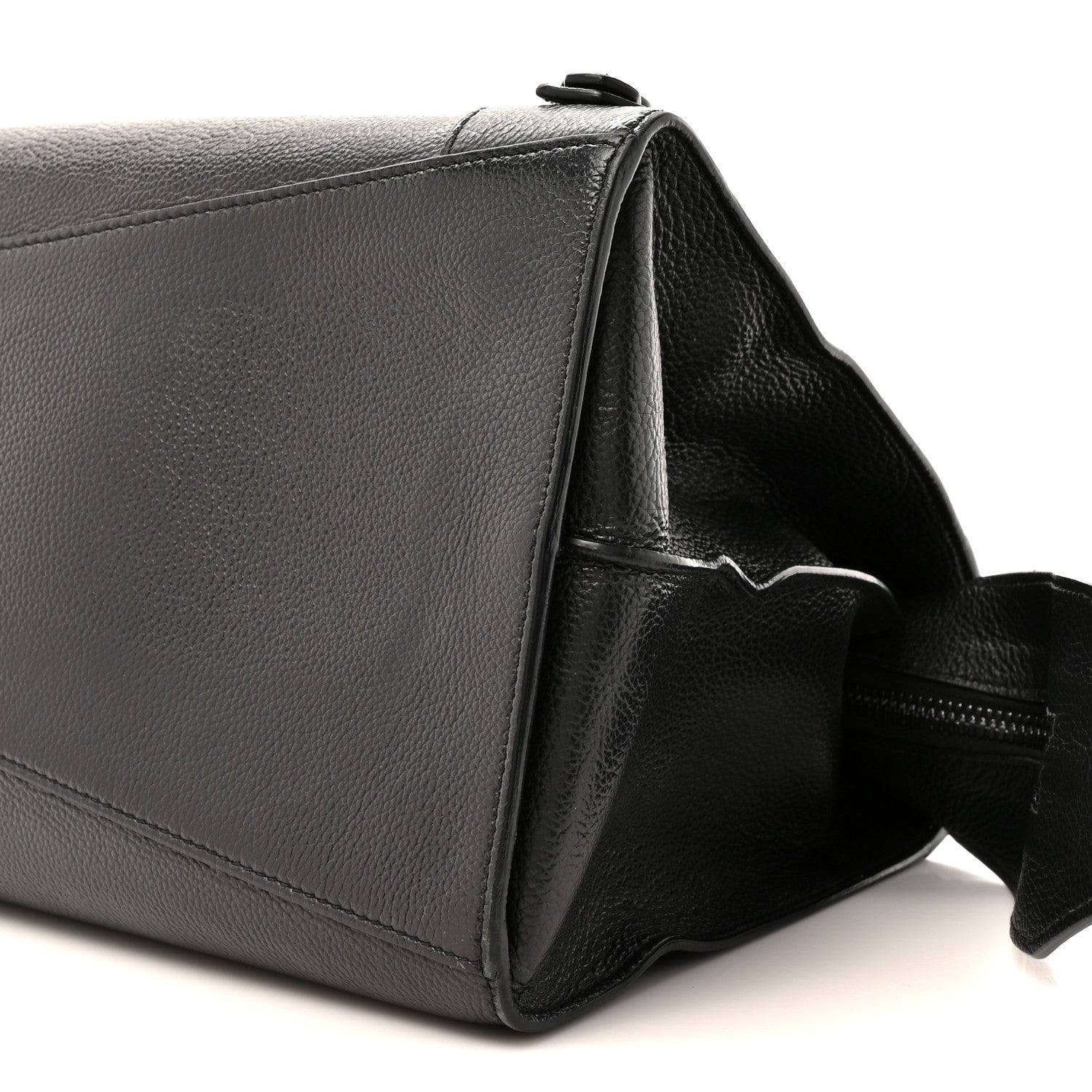 Balenciaga Grained Calfskin Neo Classic Black Hardware Medium City Black