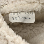 Miu Miu Shearling Calfskin Knee High Heel Boot 38.5 Brown