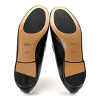 Gucci Calfskin Womens Jordaan Loafers 36.5 Black