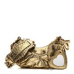 Balenciaga Metallic Agneau Arena Le Cagole Shoulder Bag XS Gold