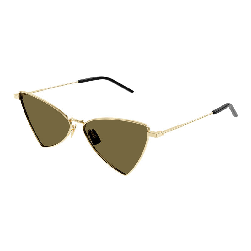 Saint Laurent Sunglasses Geometric Full Rim, Black Frame and Black Lens SL303JERRY002