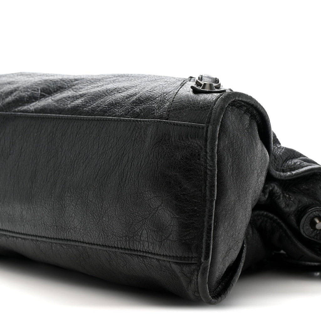 Balenciaga Agneau Classic Hardware City Black